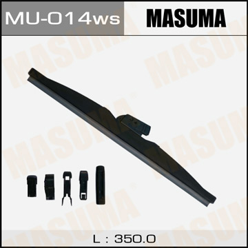 Щетка стеклоочистителя Masuma 14inch 350mm зимняя Optimum крепление J-hook. Pinc