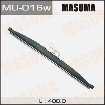 Щетка с/о зимн. Masuma Winter Nano Graphite 400мм (Крючок)