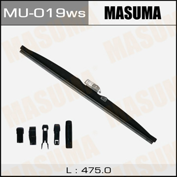 Щетка стеклоочистителя Masuma 19inch 475mm зимняя Optimum крепление J-hook. Pinc