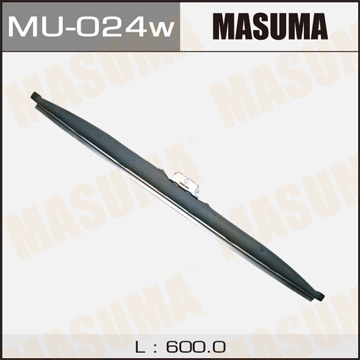 Щетка с/о зимн. Masuma Winter Nano Graphite 600мм (Крючок)