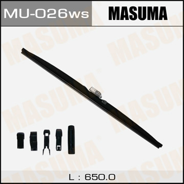 Щетка стеклоочистителя Masuma 26inch 650mm зимняя Optimum крепление J-hook. Pinc