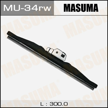 Щетка заднего стеклоочистителя Masuma 12inch 300mm зимняя универсальное креплени