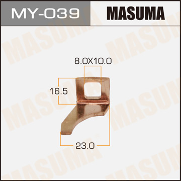 Контакты тяг.реле на стартер Masuma (уп.10шт) Фотография Masuma MY039
