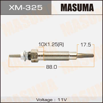 Свеча накаливания  Masuma    CP-07 .4D56T     (1.10.100)