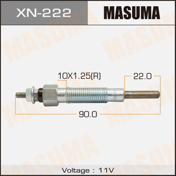 Свеча накаливания  Masuma    PN-135 .TD27     (1.10.100)