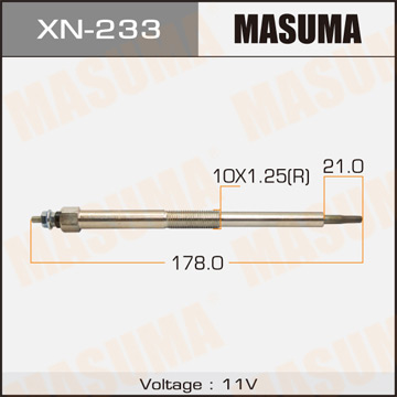 Свеча накаливания Masuma   CP-72 .YD25     (1.10.100)