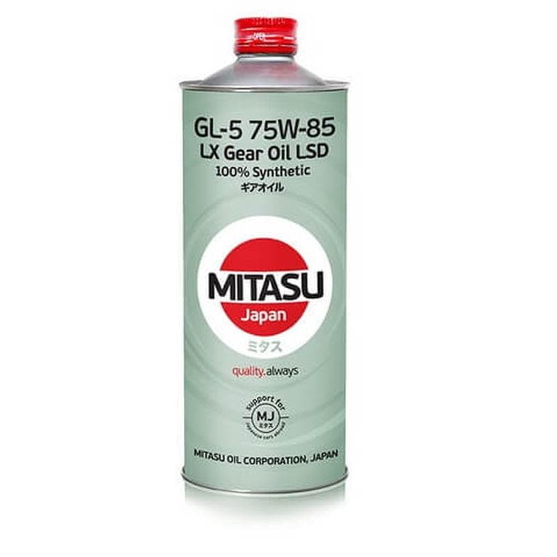 Масло трансмиссионное полностью синтетическое MJ-415. MITASU LX GEAR OIL GL-5 75
