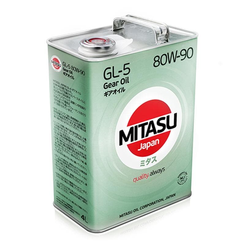 Масло трансмиссионное минеральное  MJ 431 MITASU  GL-5  80w90  (4л)