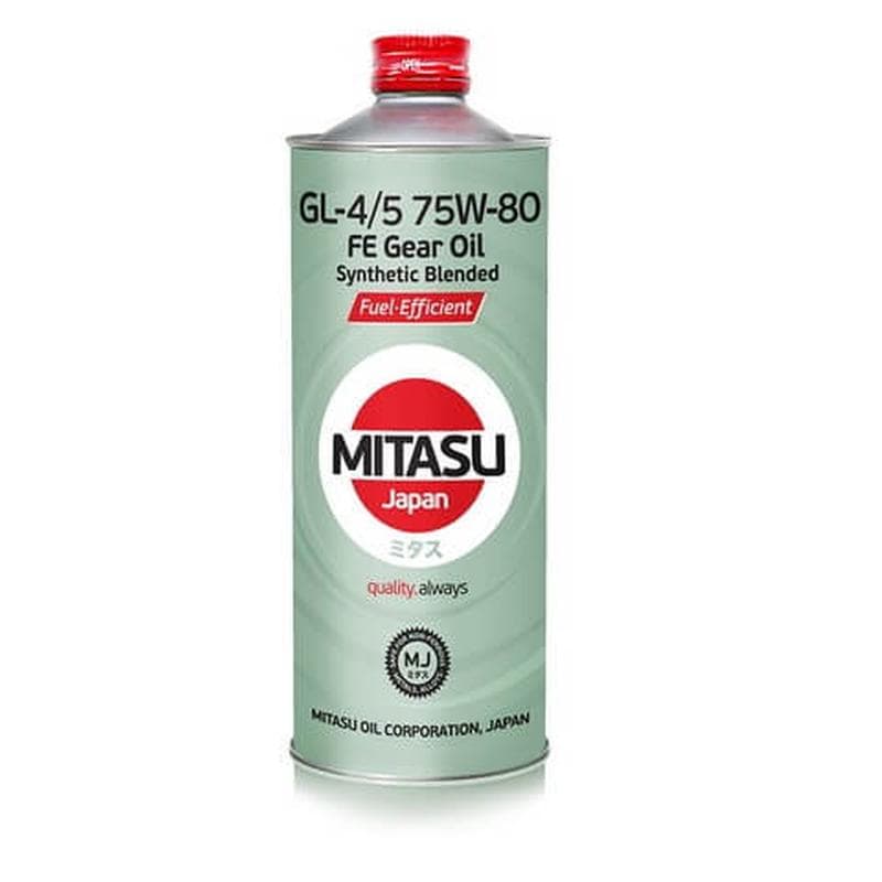 MITASU FE GEAR OIL GL-4/5 75W-80 Synthetic Blended.Многоцелевое полусинтетическо