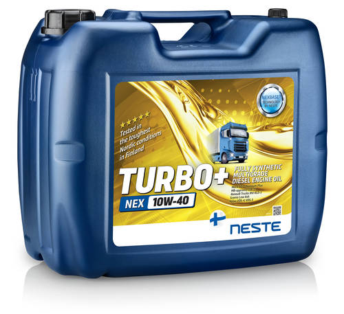 Масло моторное синт. Turbo+ NEX 10W-40 (20л)