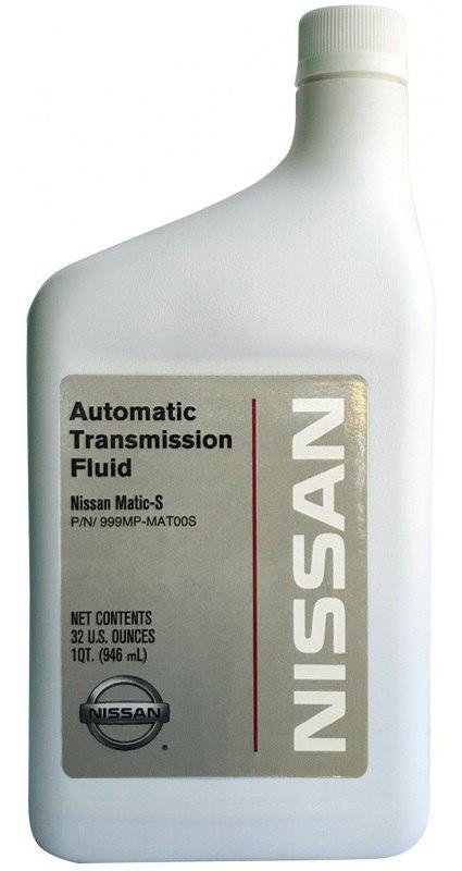 Масло трансмиссионное NISSAN MATIC FLUID S 1л
