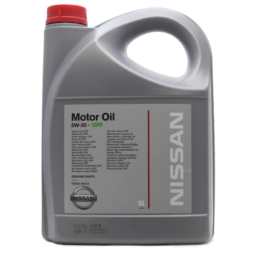 Масло моторное синт. Motor Oil DPF 5W-30 (5л)