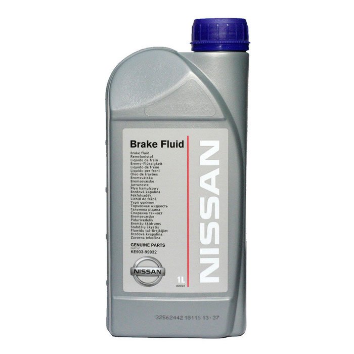 Жидкость тормозная NISSAN BRAKE FLUID DOT-4 1л