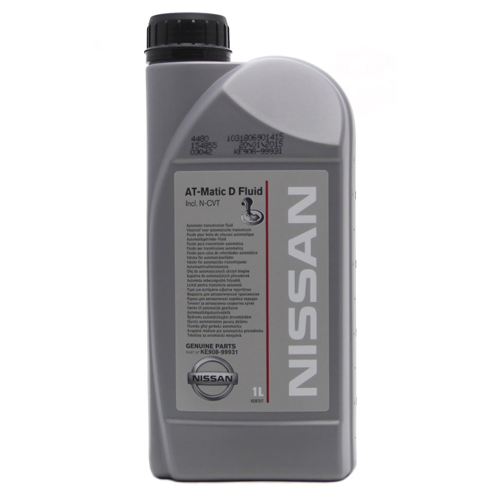 Масло трансмиссионное NISSAN AT-Matic D Fluid N-CVT 1л
