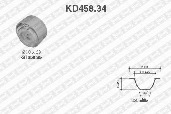 Ремк-кт ГРМ Fiat BravoPuntoMarea 1214 16V 99