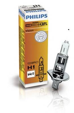 Лампа Standart +30% H1 12V 55W P14 5S PREMIUM