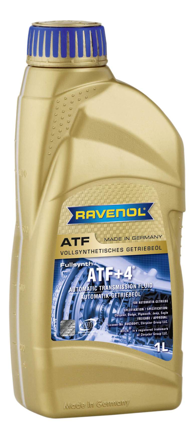 Трансмиссионное масло RAVENOL ATF.4 Fluid (1л) new