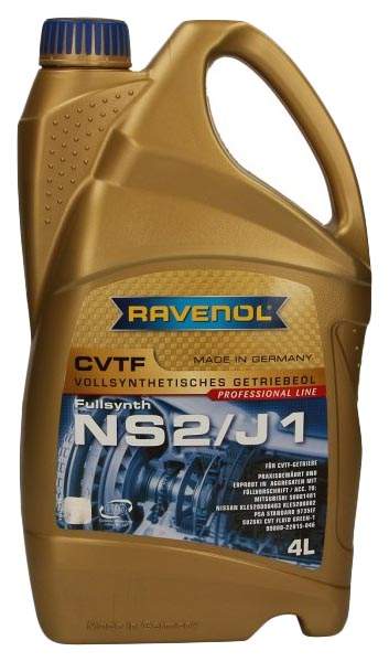 Масло RAVENOL CVTF NS2/J1 Fluid трансм. (4л)