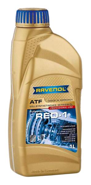 Трансмиссионное масло RAVENOL ATF RED-1 ( 1л) new