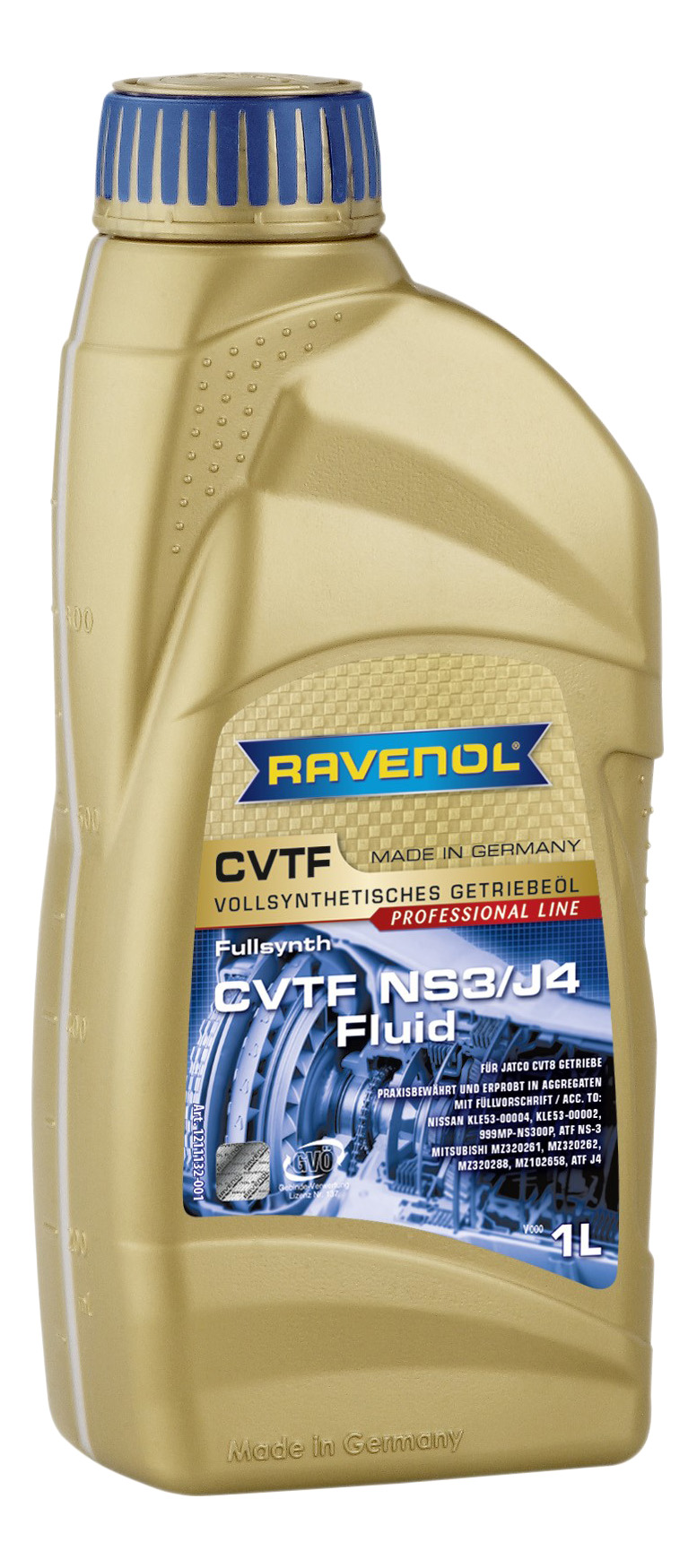 Трансмиссионное масло RAVENOL CVTF NS3.J4 Fluid (1л) new