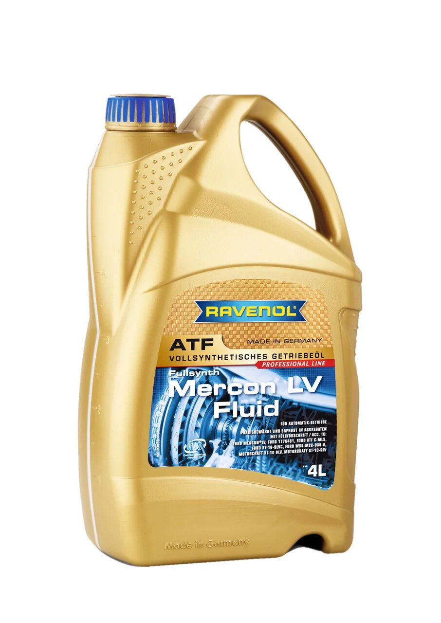 RAVENOL ATF Mercon LV Масло трансмиссионное синт. 4л