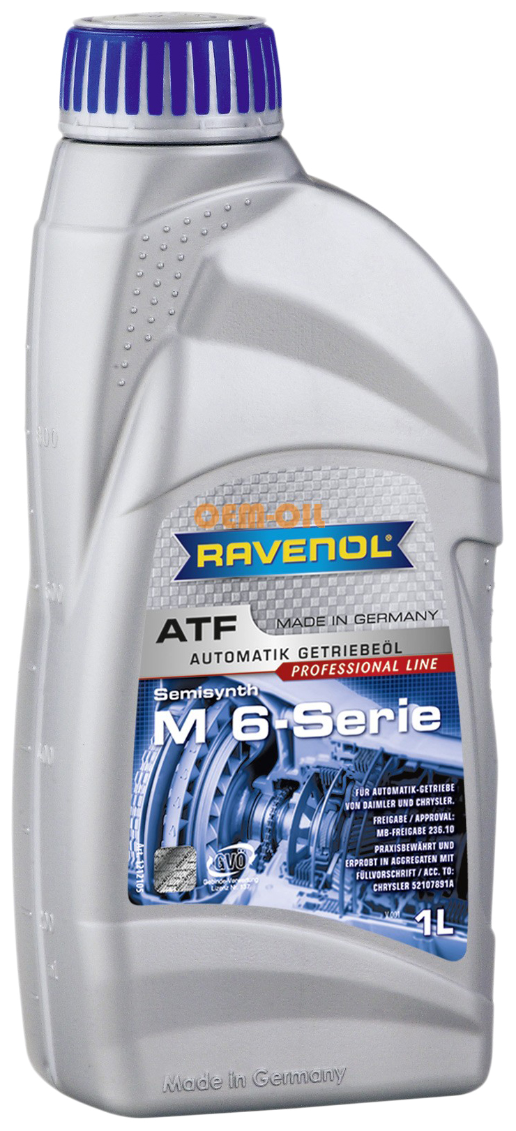 Трансмиссионное масло RAVENOL ATF MB 6-Serie (1л) new