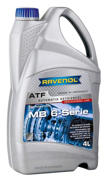 Трансмиссионное масло RAVENOL ATF MB 6-Serie (4л) new