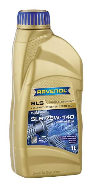 Трансмиссионное масло RAVENOL SLS SAE 75W-140 GL-5 . LS ( 1л) new