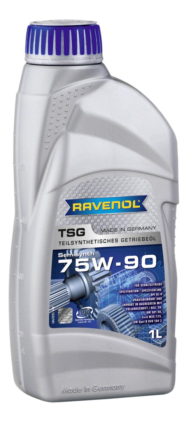 Трансмиссионное масло RAVENOL TSG SAE 75W-90 GL-4 ( 1л) new