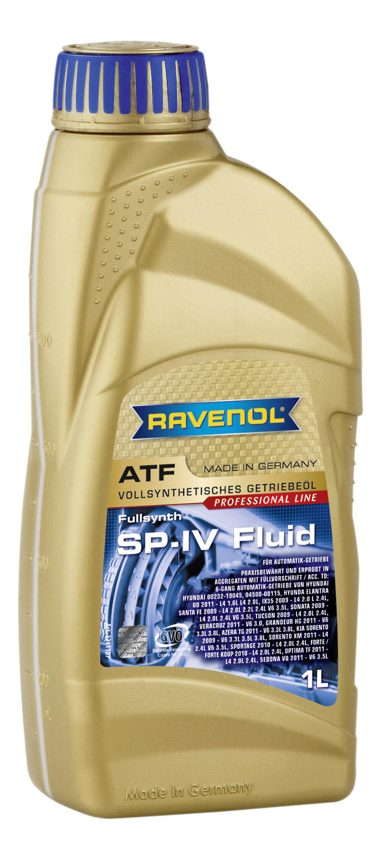 Трансмиссионное масло RAVENOL ATF SP-IV Fluid (1л) new