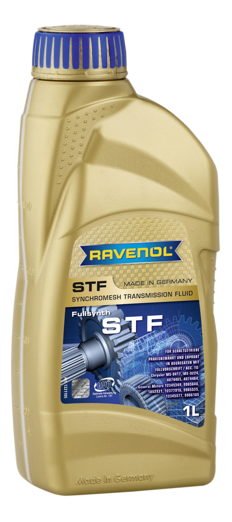 Трансмиссионное масло RAVENOL STF Synchromesh Transmission Fluid ( 1л) new