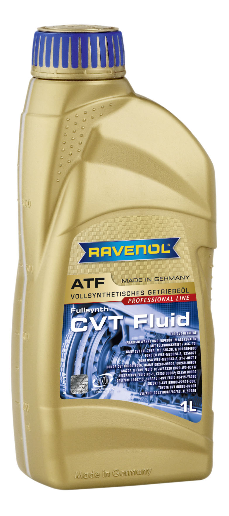 Трансмиссионное масло RAVENOL CVT Fluid ( 1л) new