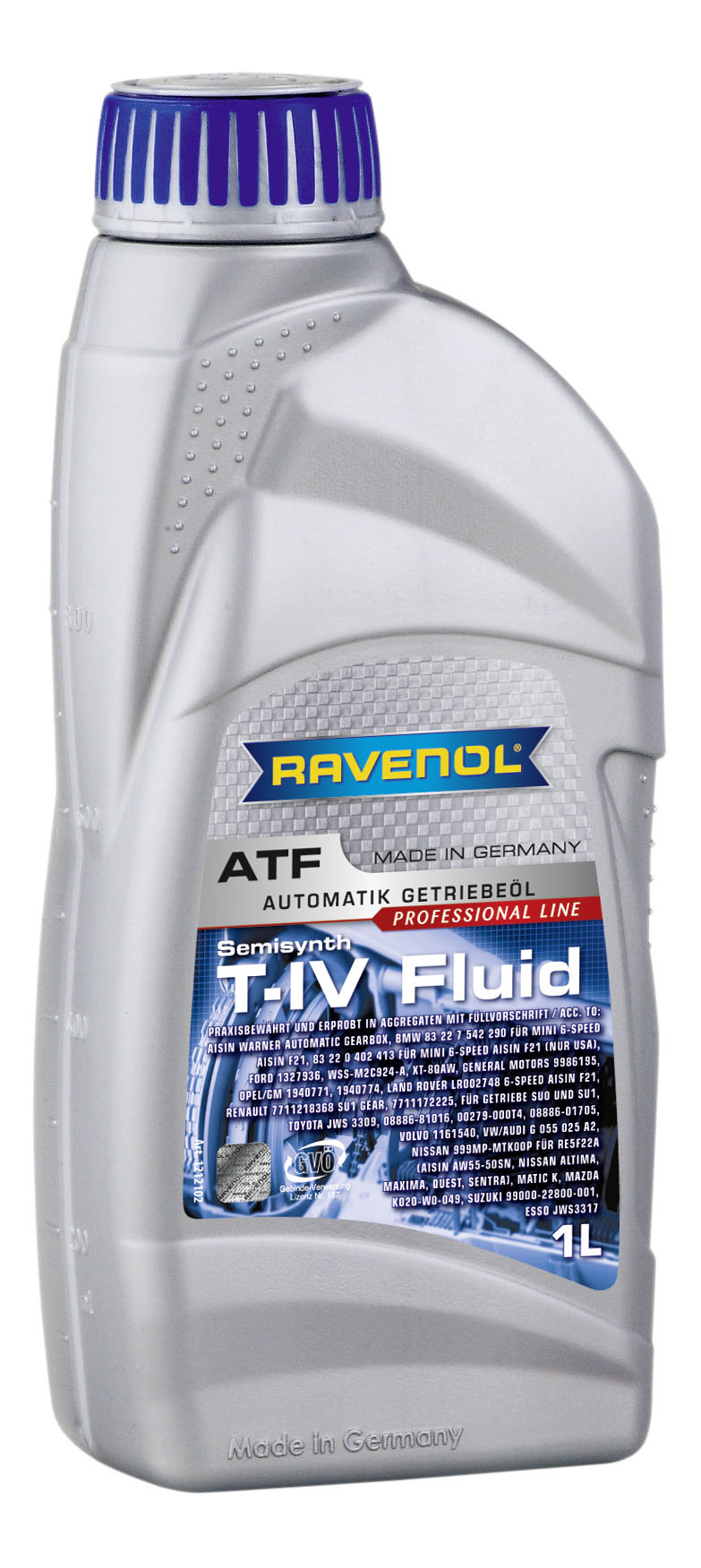 Трансмиссионное масло RAVENOL ATF T-IV Fluid ( 1л) new