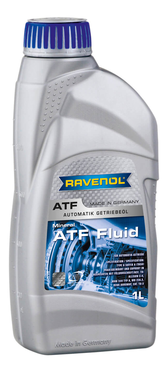 Трансмиссионное масло RAVENOL ATF Fluid ( 1л) new