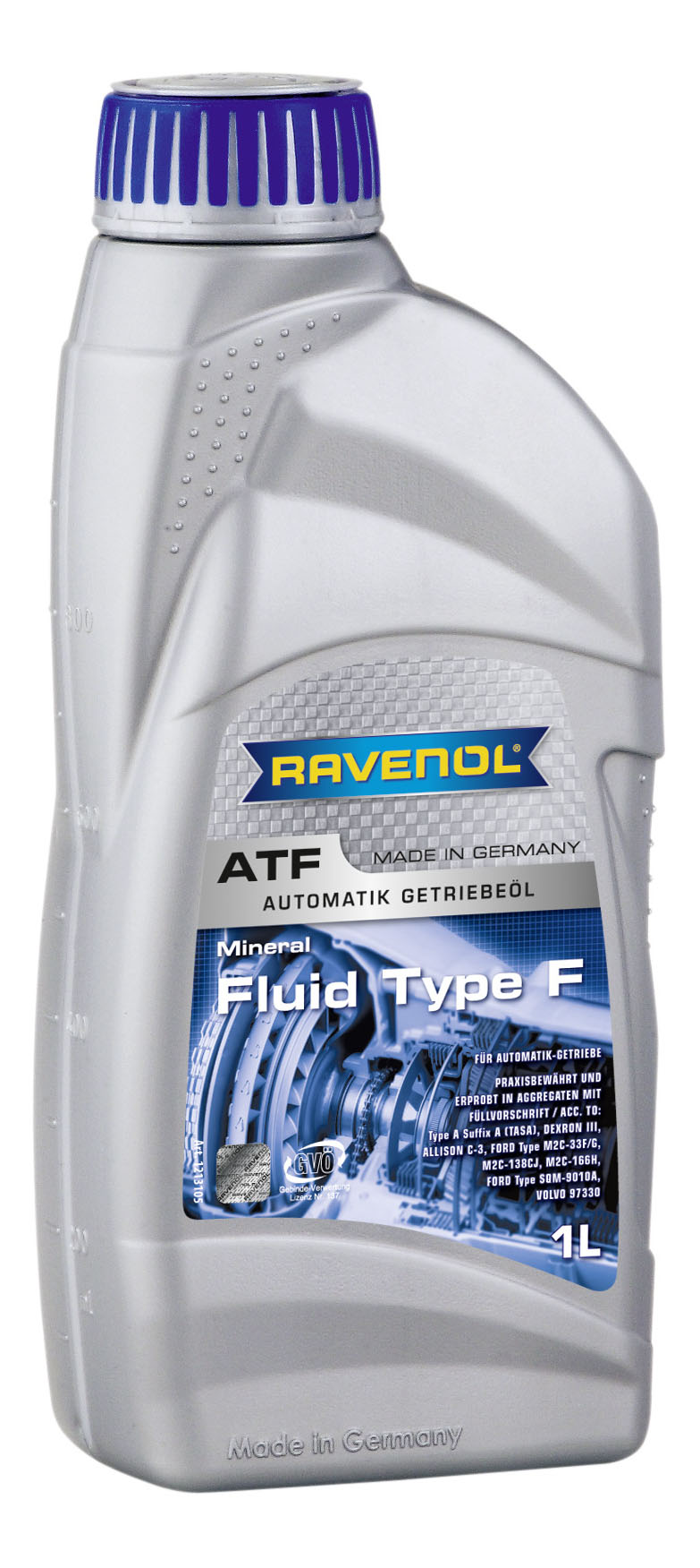 Трансмиссионное масло RAVENOL ATF Fluid Type F (1л) new
