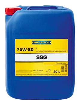 Трансмиссионное масло RAVENOL SSG SAE 75W-80 (20л) new