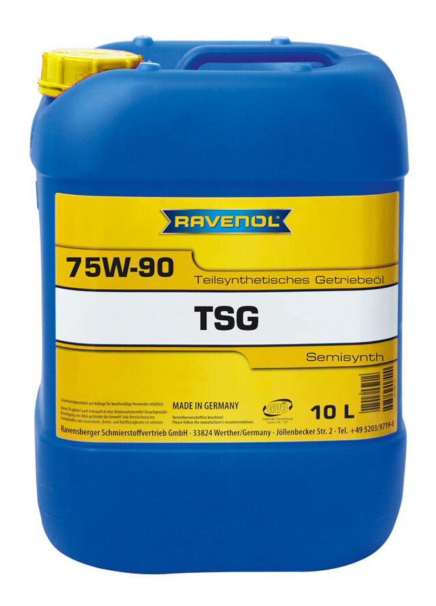 Трансмиссионное масло RAVENOL TSG SAE 75W-90 GL-4 (10л) new