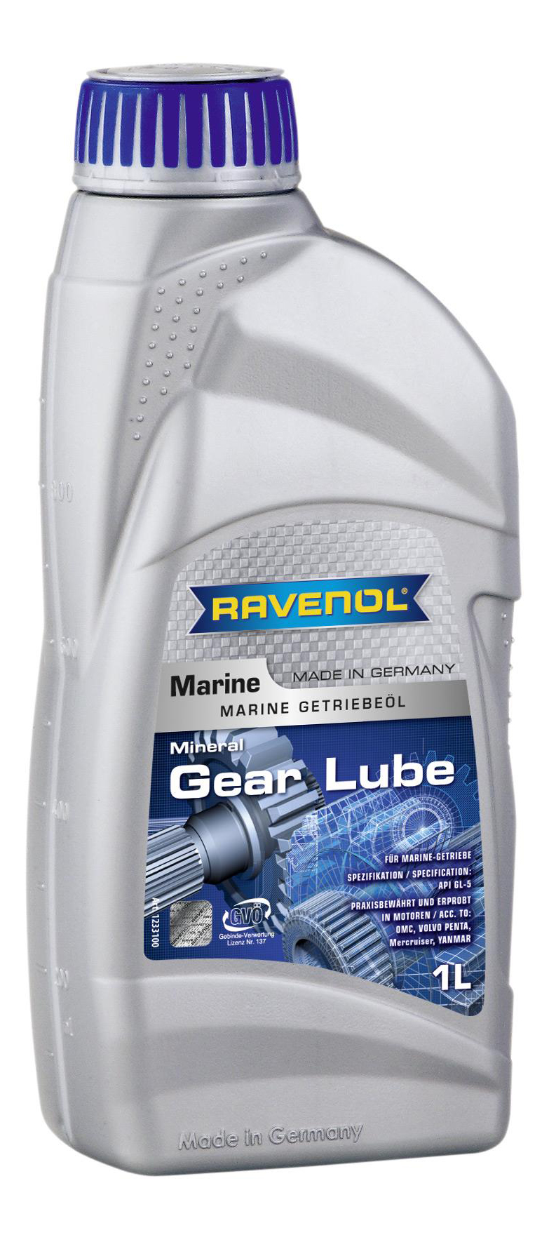 Трансмиссионное масло RAVENOL Marine Gear Lube (1л) new