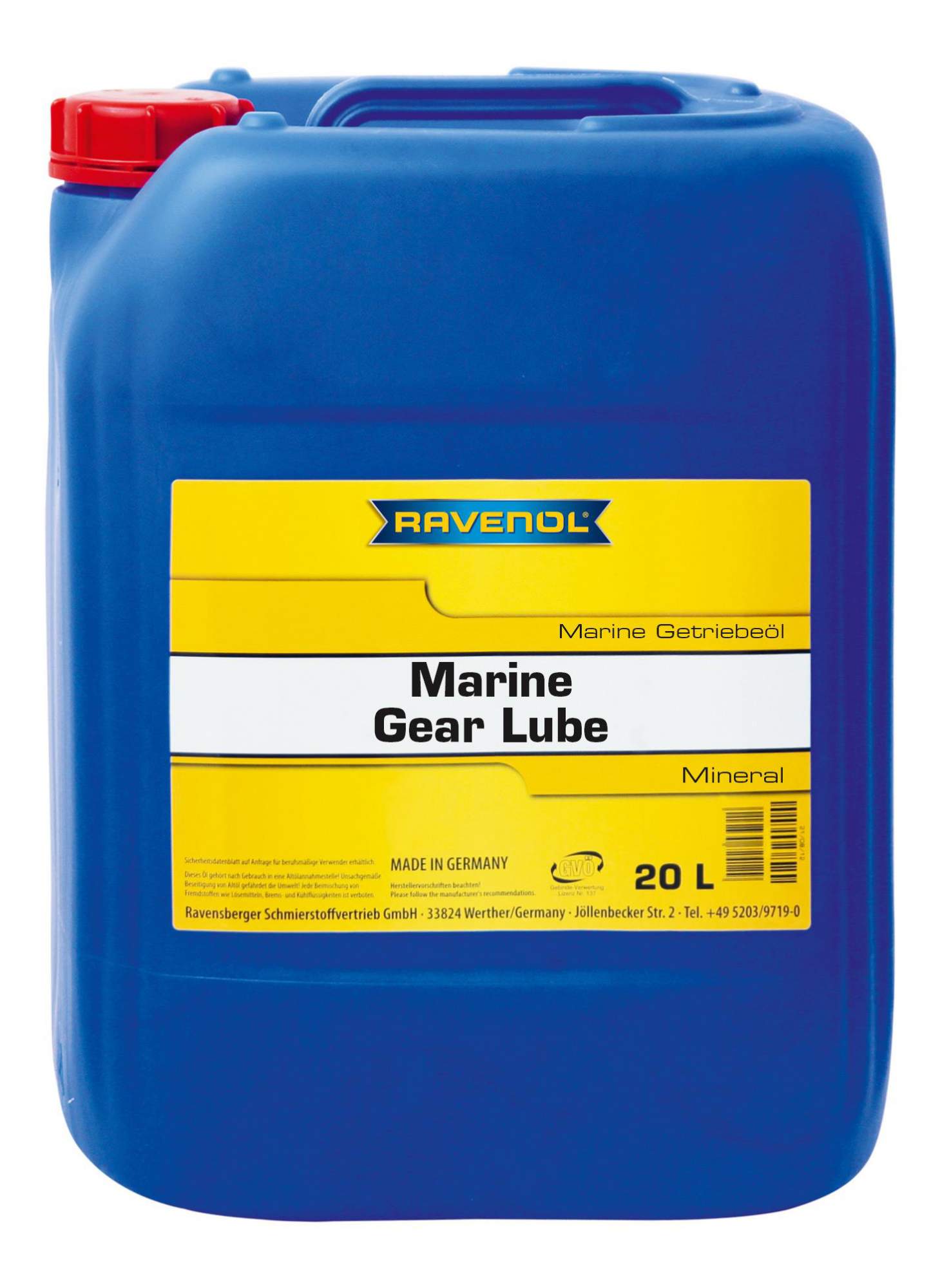 Трансмиссионное масло RAVENOL Marine Gear Lube (20л) new