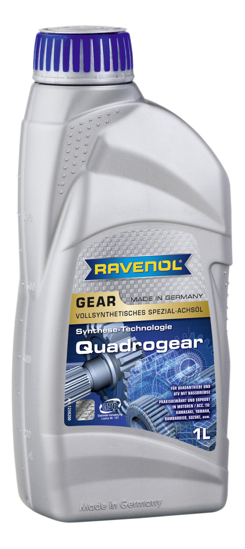 Трансмиссионное масло RAVENOL Quadrogear (1л) new