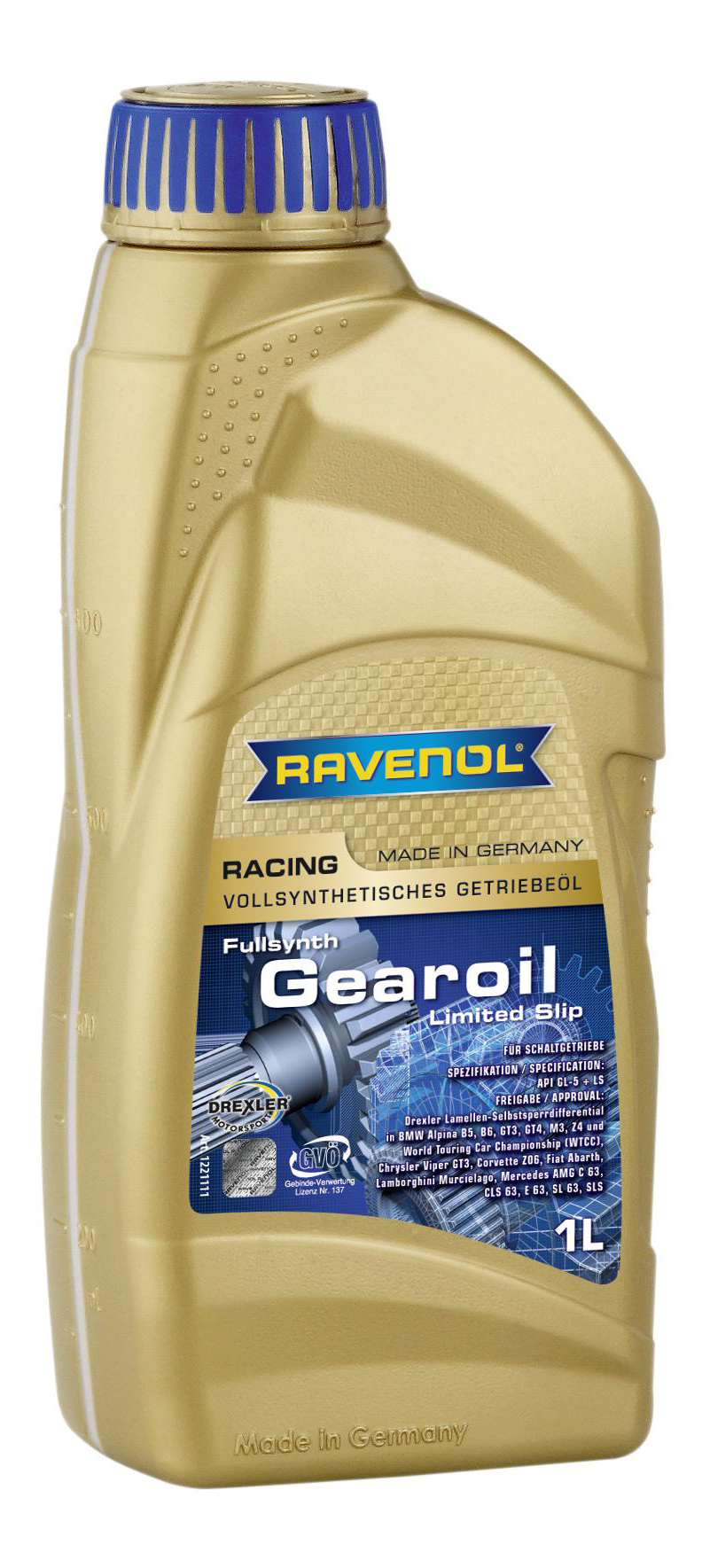 Трансмиссионное масло RAVENOL Racing Gearoil (1л) new