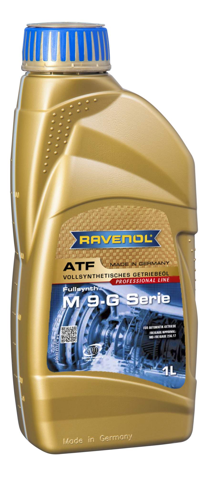 Трансмиссионное масло RAVENOL ATF M 9-G Serie 1л MB 236.17