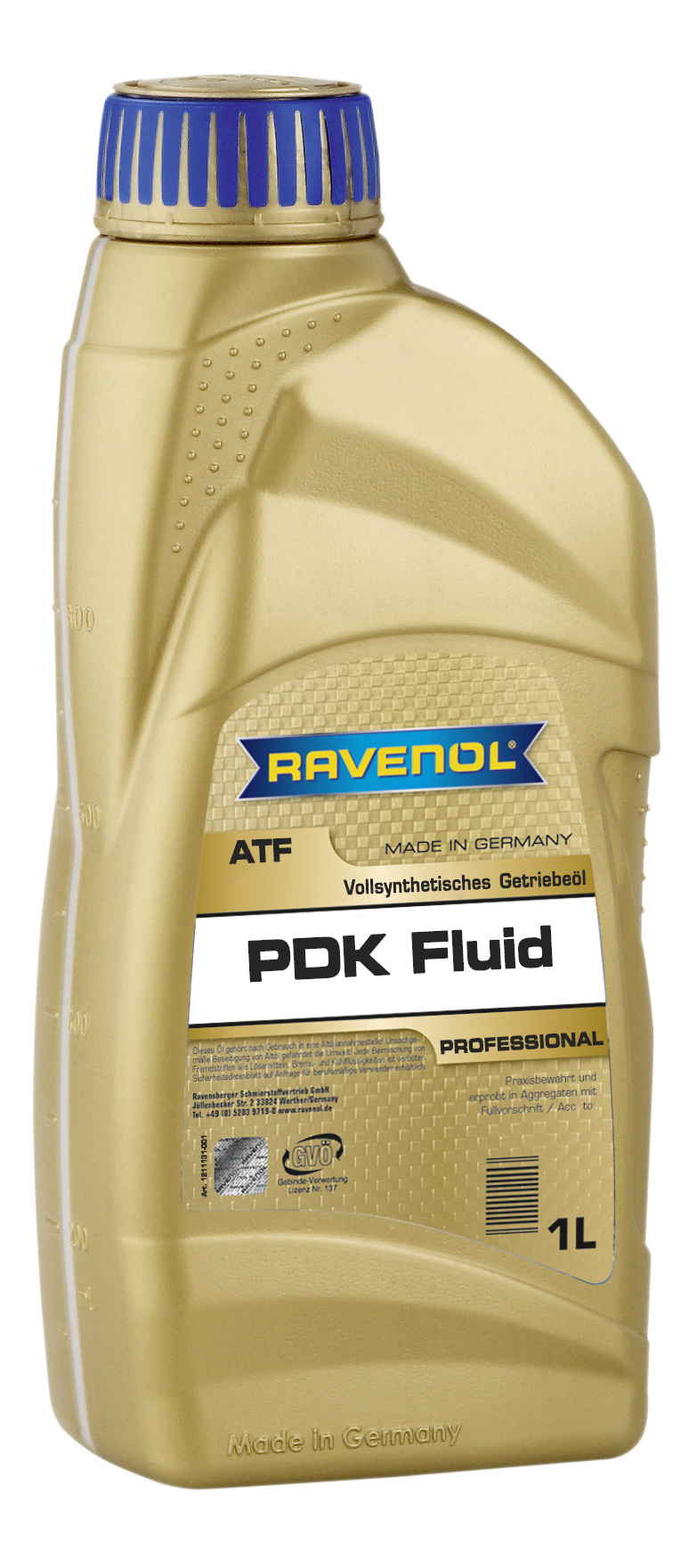 Трансмиссионное масло RAVENOL ATF PDK Fluid (1л) new