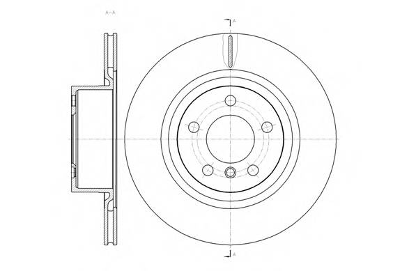 диск тормозной задний вентилир BMW F25 20i28i3518D