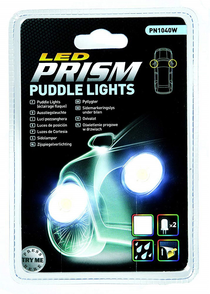 Автолампы светодиодные PUDDLE LIGHTS PAIR (WHITE) TM
