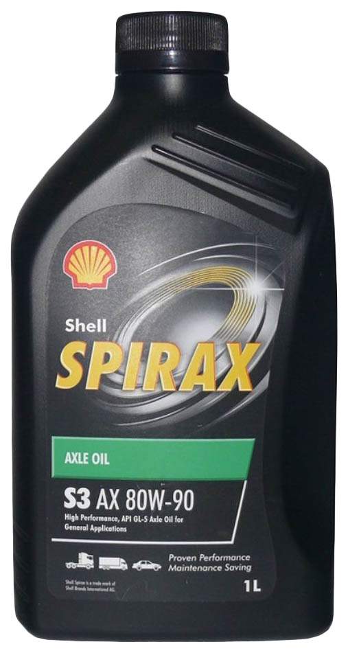 масло трансмиссионное Shell Spirax S3 АХ 80W90 (1л) (12 шт.)