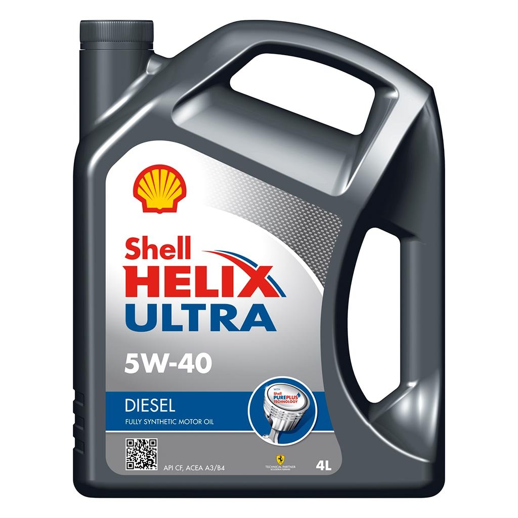 Масло моторное синт. Helix Diesel Ultra 5W-40 (4л) пластик