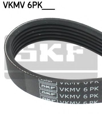 VKMV6PK1050 ремень поликлиновой  на генератор 6PK1050  RVI Magnum  VW