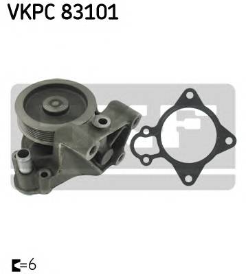 Помпа PSA JumperBoxer Fiat Ducato 30D 06-