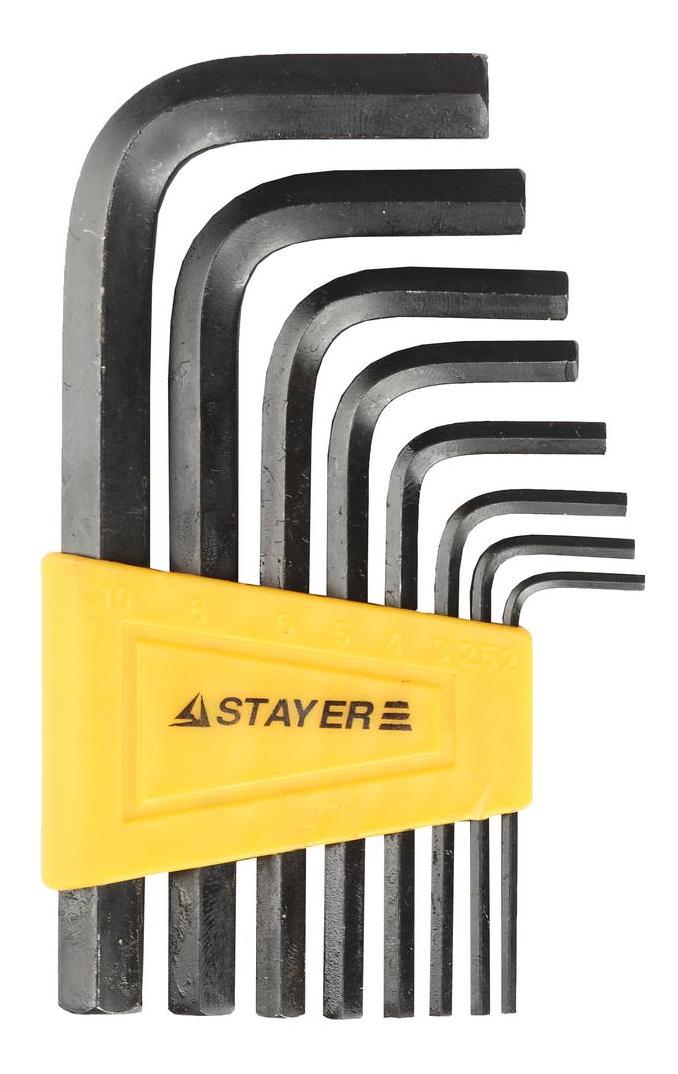 Набор шестигранных ключей  Stayer 27405-H8
